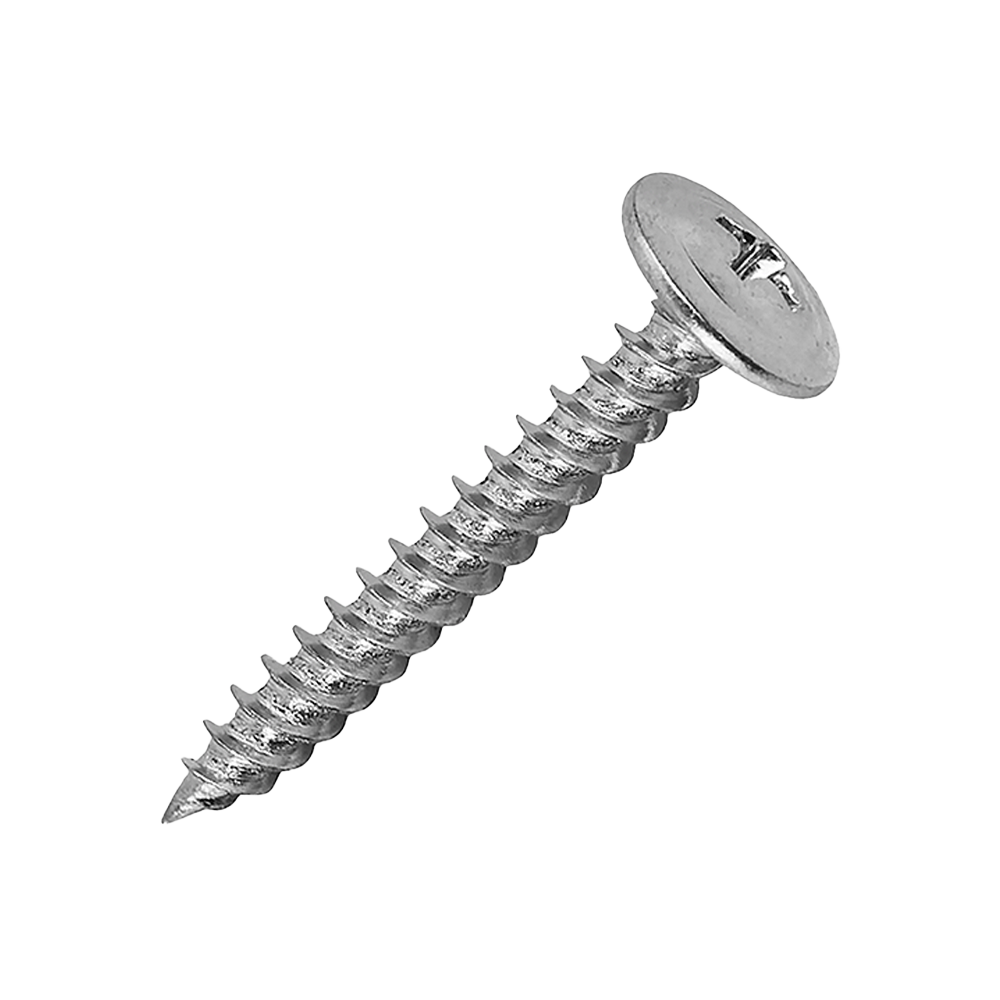 Саморез с ПШ острый (оцинк.)